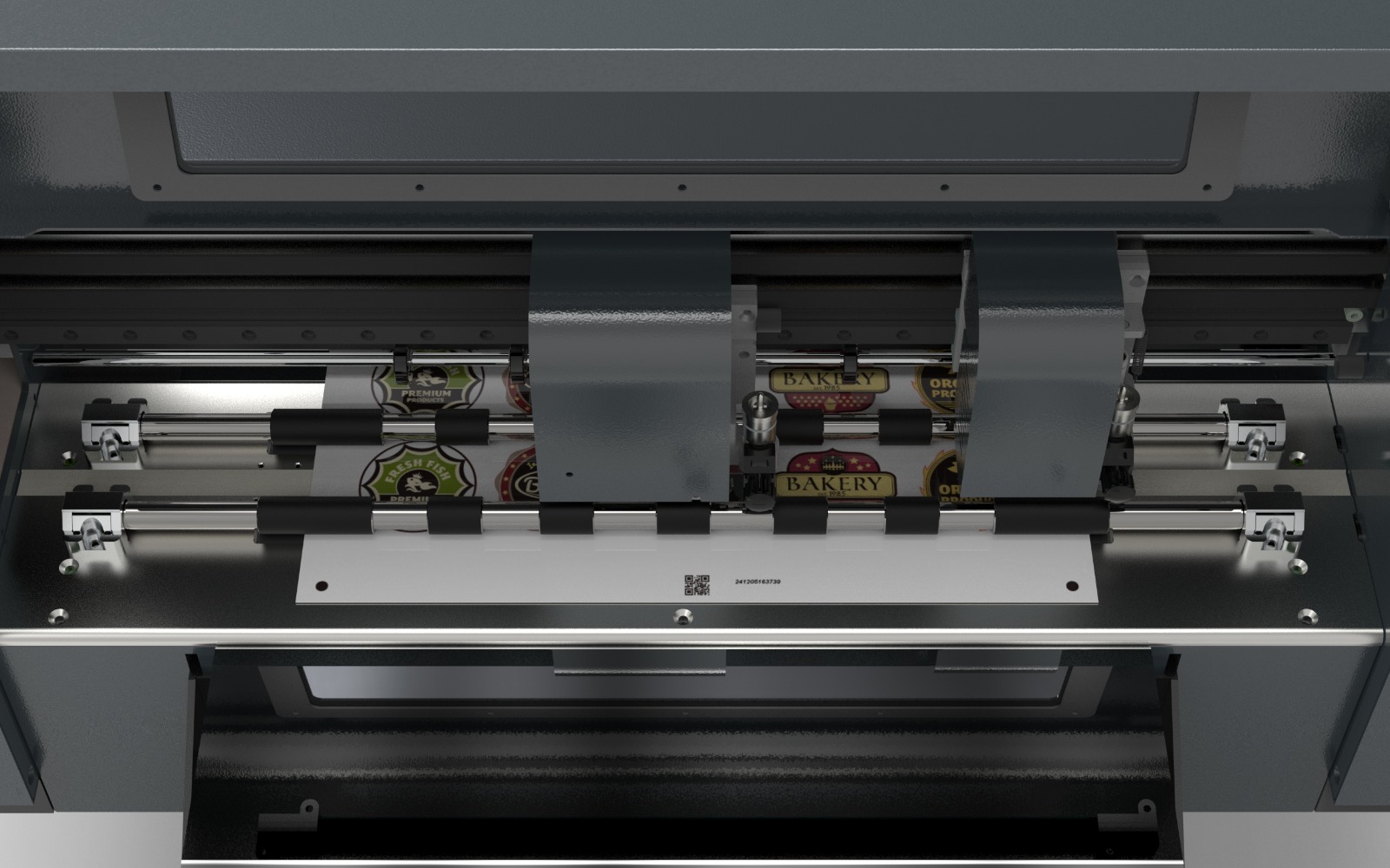 Auto Feeder Cutting Plotter | A3 MAX 6 Dual Carriage High Speed Automatic label Cutter thumbnail 3