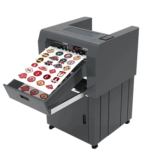 Auto Feeder Cutting Plotter | A3 Max 5 PRO-600 Dual Head Sticker & Label Cutting Machine thumbnail 2