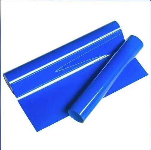 Blue Flock Heat Transfer Vinyl (20 Inch./24 Inch.) | Heat Transfer Vinyl