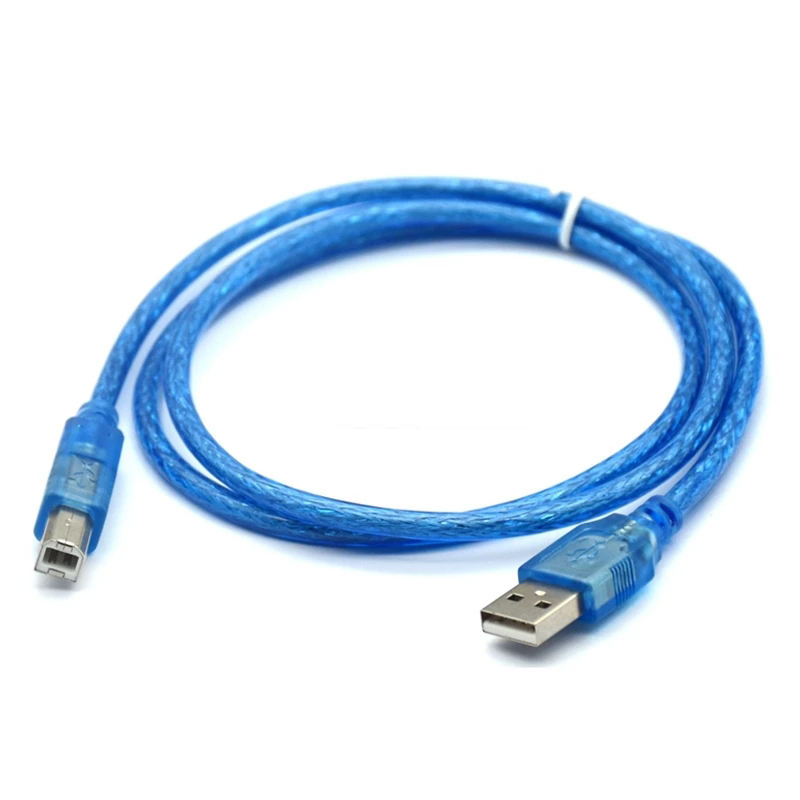 USB 2.0 Printer Cable 1.5M Online | Square Port Data Cable for Printers & Plotter