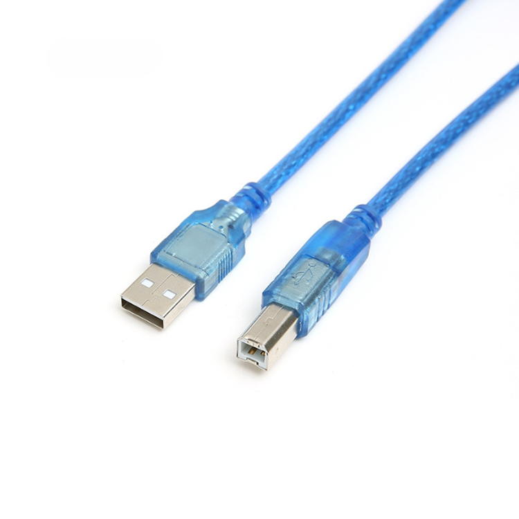 USB 2.0 Printer Cable 1.5M Online | Square Port Data Cable for Printers & Plotter thumbnail 3