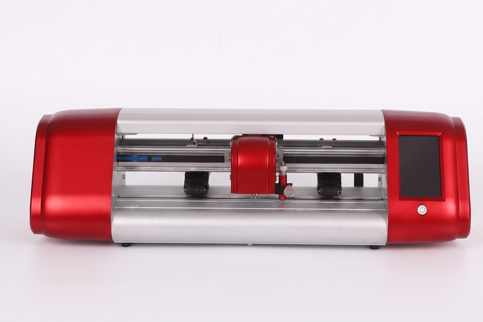 Desktop cutter making a clear phone skin