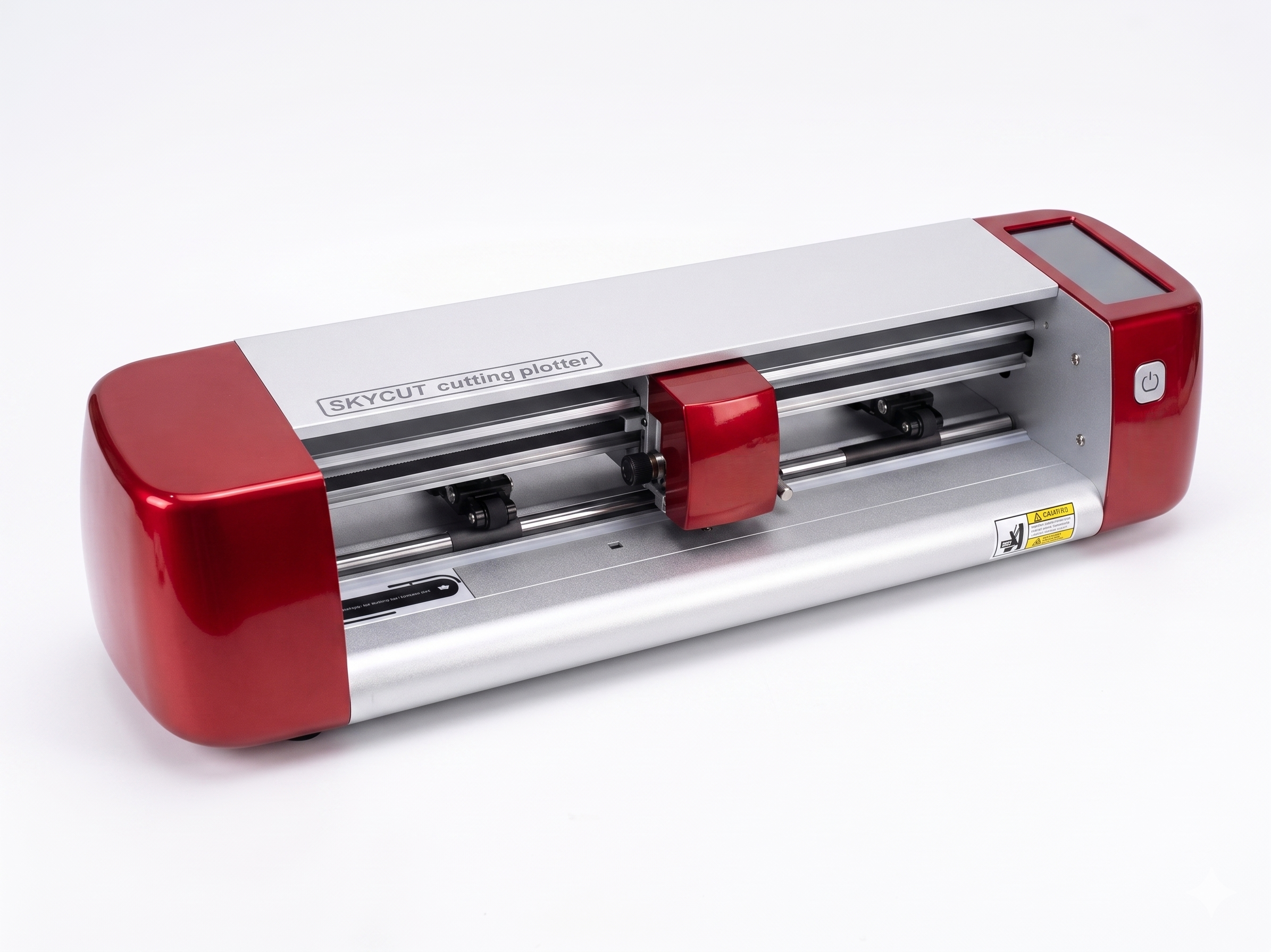 Desktop cutter making a clear phone skin